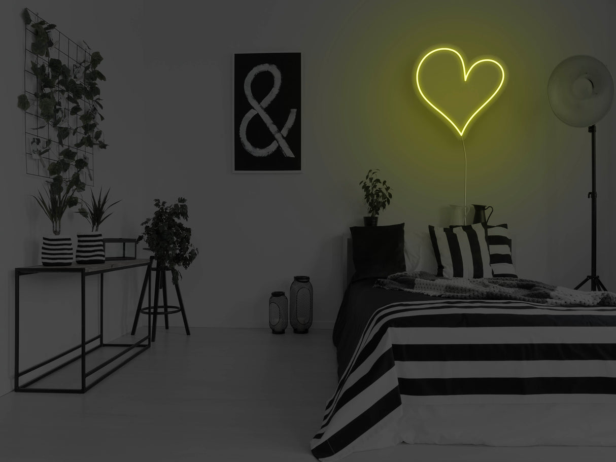 Classic Heart LED Neon Sign