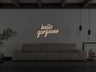 Hello Gorgeous Liquid Neon Sign