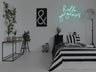 Hello Gorgeous 2.0 Liquid Neon Sign