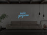Hello Gorgeous Liquid Neon Sign