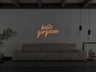 Hello Gorgeous Liquid Neon Sign