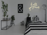 Hello Gorgeous 2.0 Liquid Neon Sign