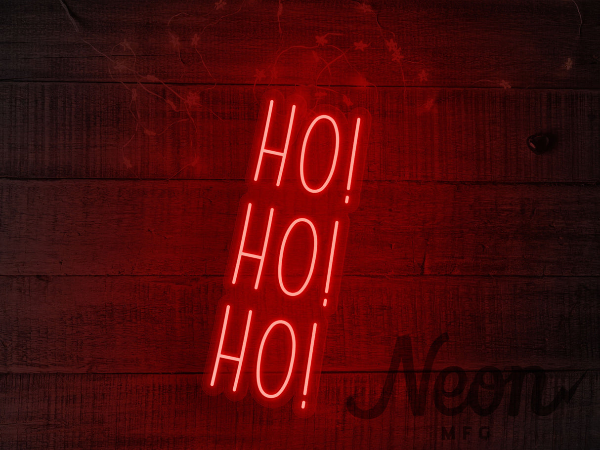 Ho Ho Ho LED Neon Sign
