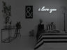 I Love You LED Neon Sign