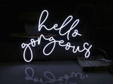 Hello Gorgeous 2.0 Liquid Neon Sign