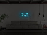 Kiss Me I'm Irish LED Neon Sign