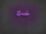 It's A Vibe Liquid Neon Sign