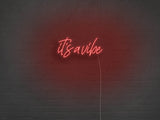 It's A Vibe Liquid Neon Sign