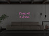It Was All A Dream Liquid Neon Sign