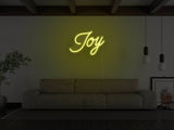 Joy LED Neon Sign