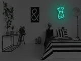 Female Sculpture Liquid Neon Sign