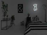 Female Sculpture Liquid Neon Sign