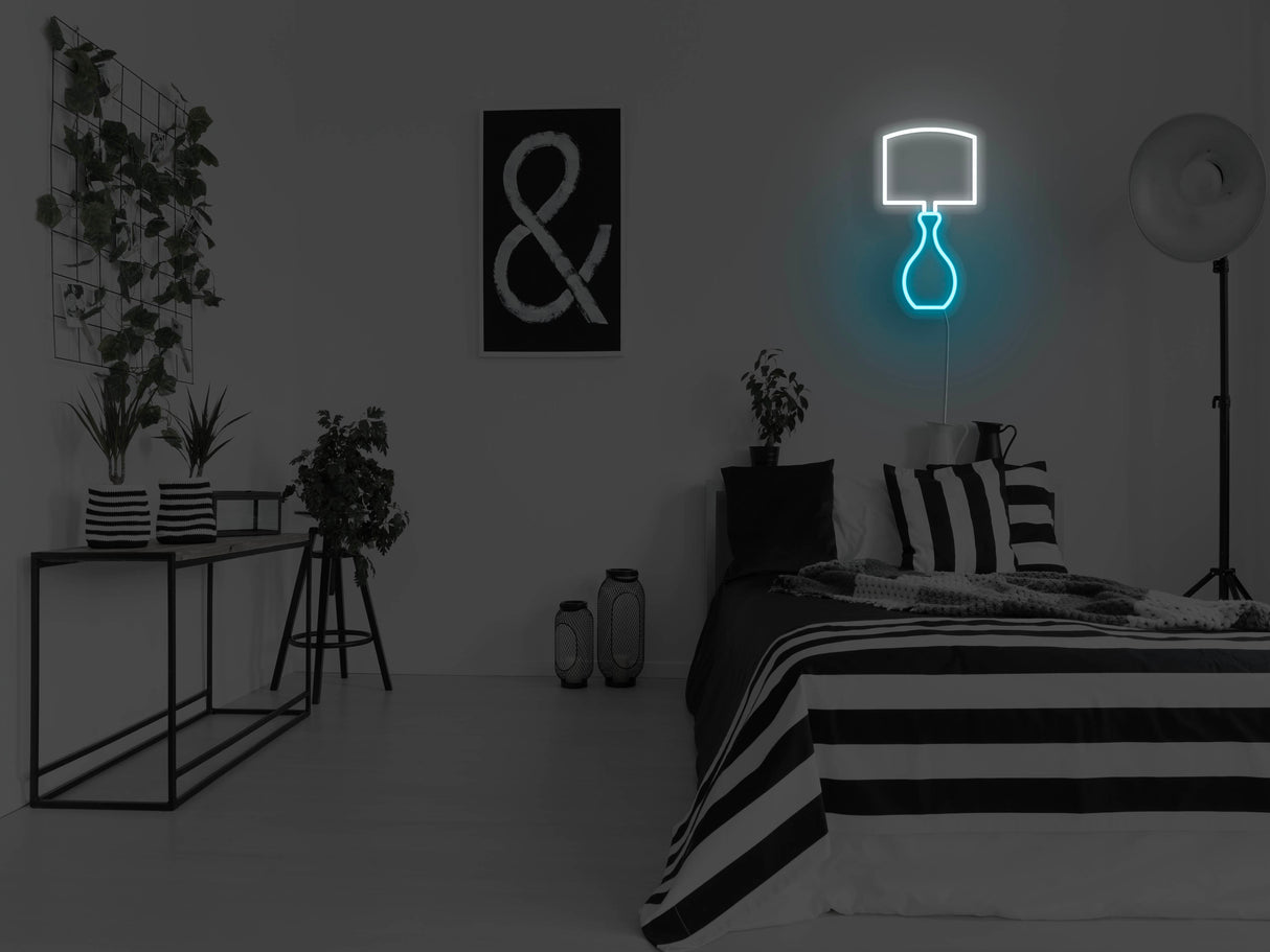 Table Lamp Liquid Neon Sign