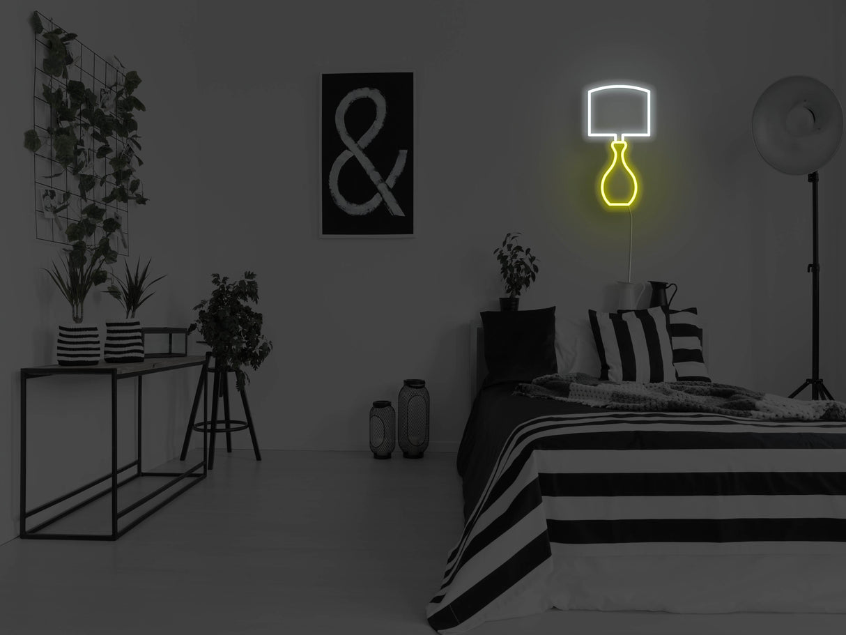 Table Lamp Liquid Neon Sign