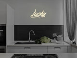 Lucky LED Neon Sign