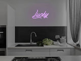 Lucky LED Neon Sign