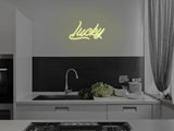 Lucky LED Neon Sign