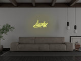 Lucky LED Neon Sign