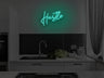 Hustle Version 2 Liquid Neon Sign