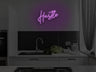 Hustle Version 2 Liquid Neon Sign