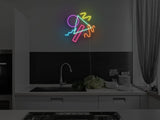 Throwback LED Neon Sign
