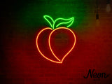 Peach Liquid Neon Sign