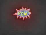 POW! and BAM! LED Neon Signs
