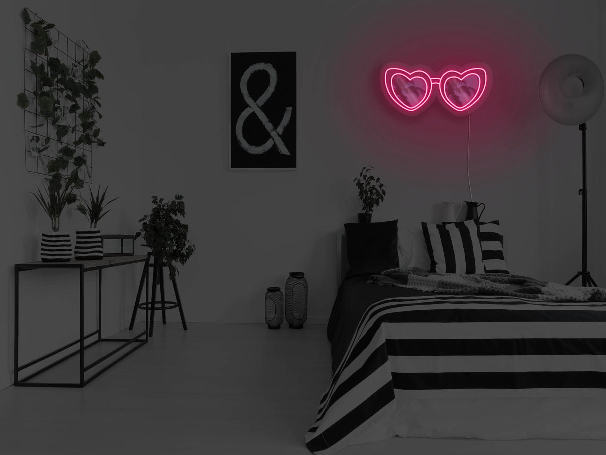 Retro Sunglasses LED Neon Sign