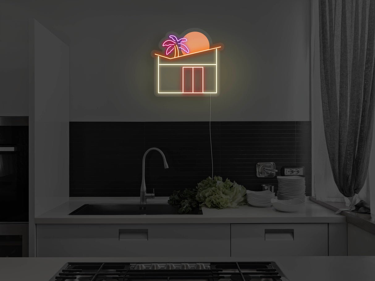 Bungalow Glow LED Neon Sign