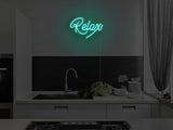 Relax LED Neon Sign