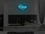 Relax LED Neon Sign