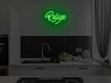Relax LED Neon Sign