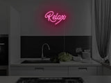 Relax LED Neon Sign