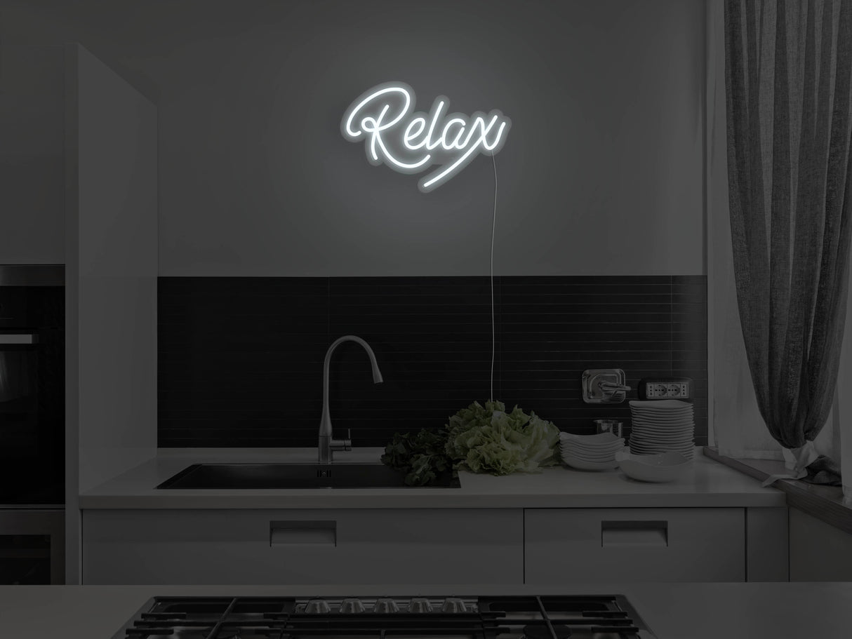 Relax LED Neon Sign