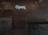 Retro Version 2 Open Liquid Neon Sign