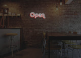 Retro Version 2 Open Liquid Neon Sign