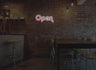 Retro Version 2 Open Liquid Neon Sign