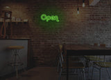 Retro Open Liquid Neon Sign