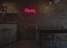 Retro Open Liquid Neon Sign