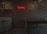 Retro Open Liquid Neon Sign