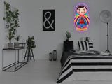 Russian Nested Doll LED Neon Sign