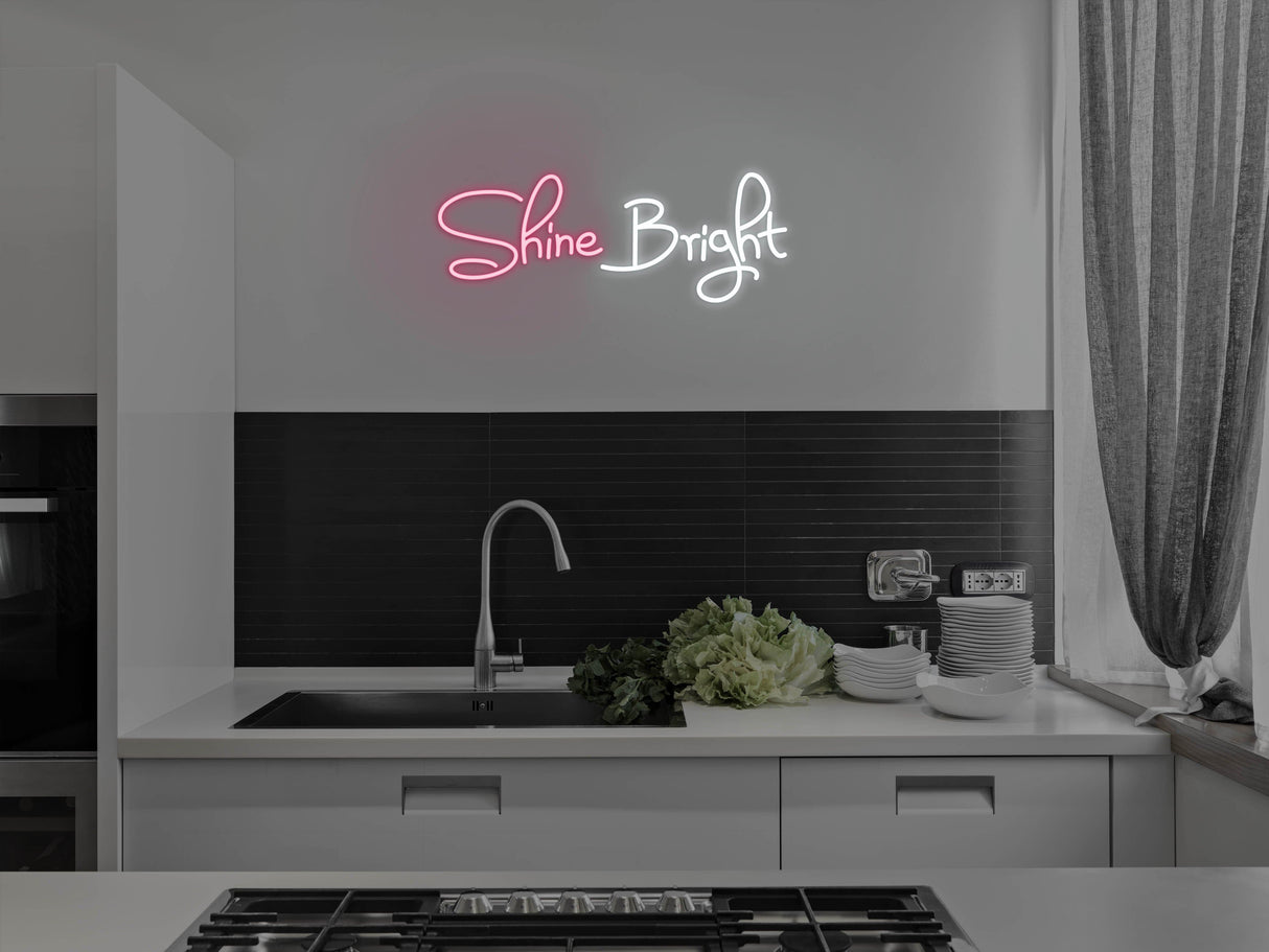 Shine Bright LED Neon Sign