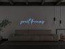 Sweet Dreams Liquid Neon Sign