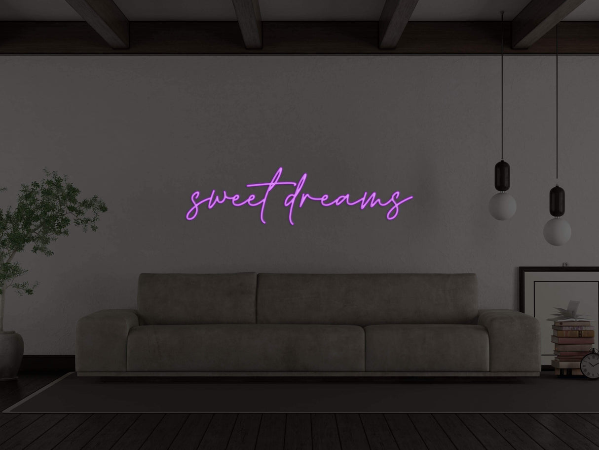 Sweet Dreams Liquid Neon Sign