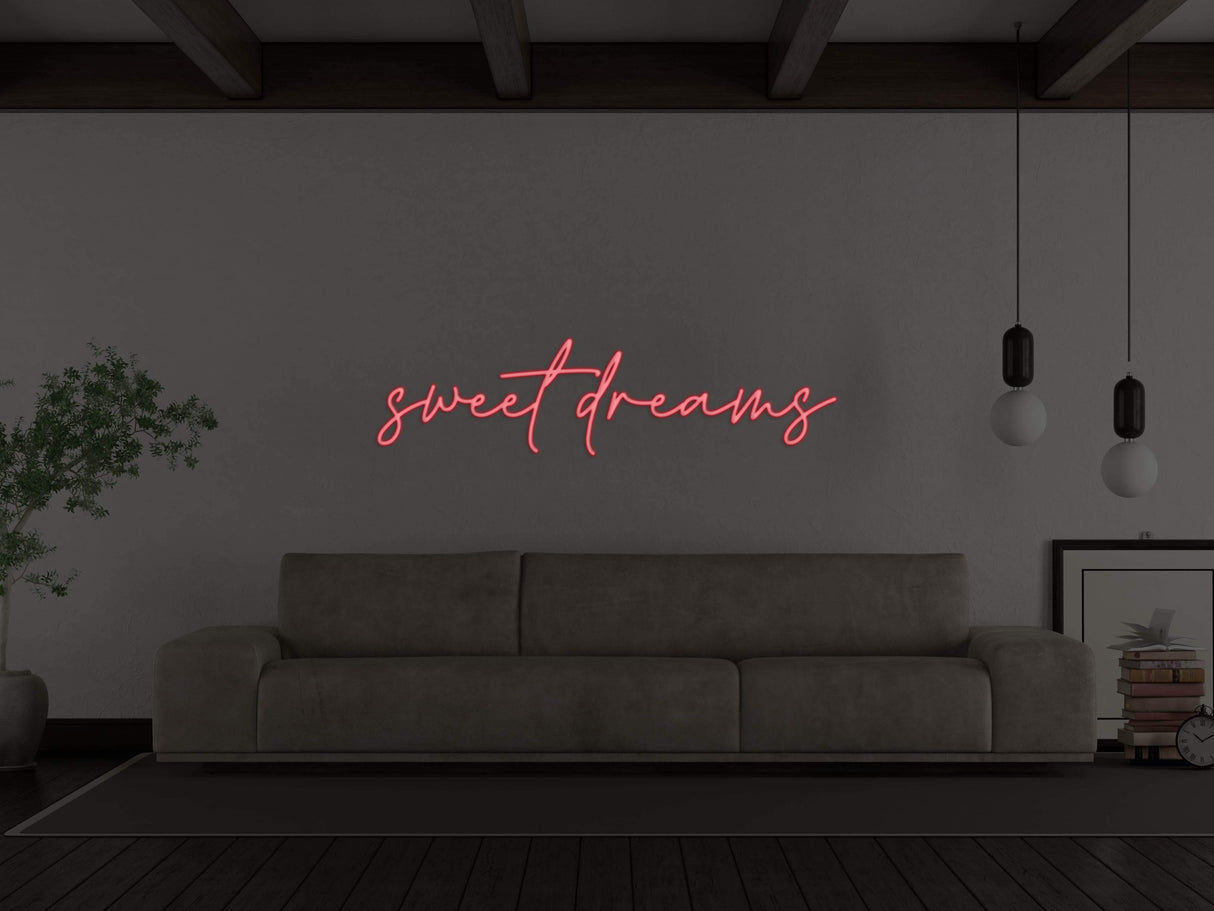 Sweet Dreams Liquid Neon Sign