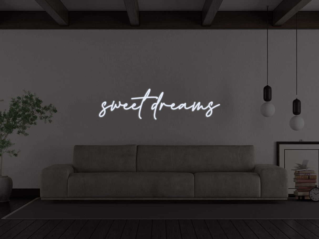Sweet Dreams Liquid Neon Sign