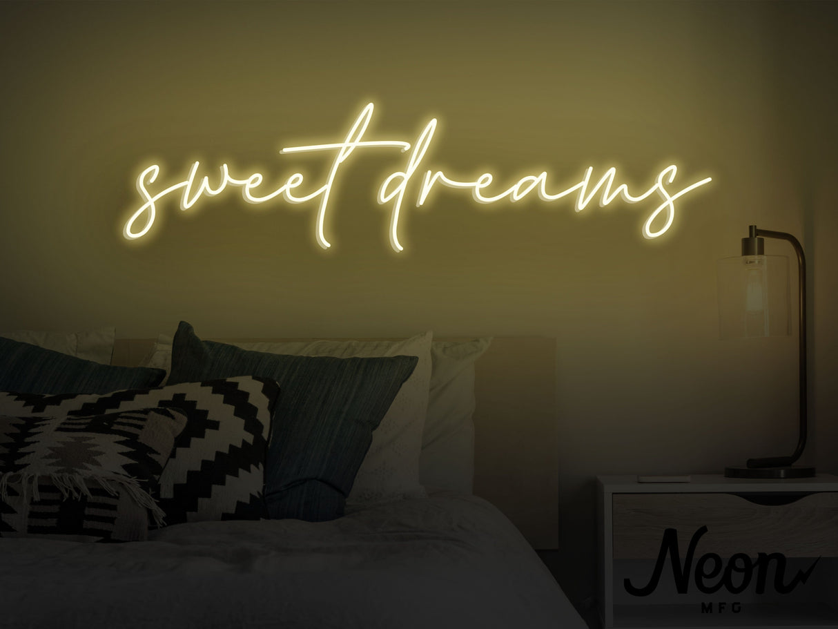 Sweet Dreams Liquid Neon Sign