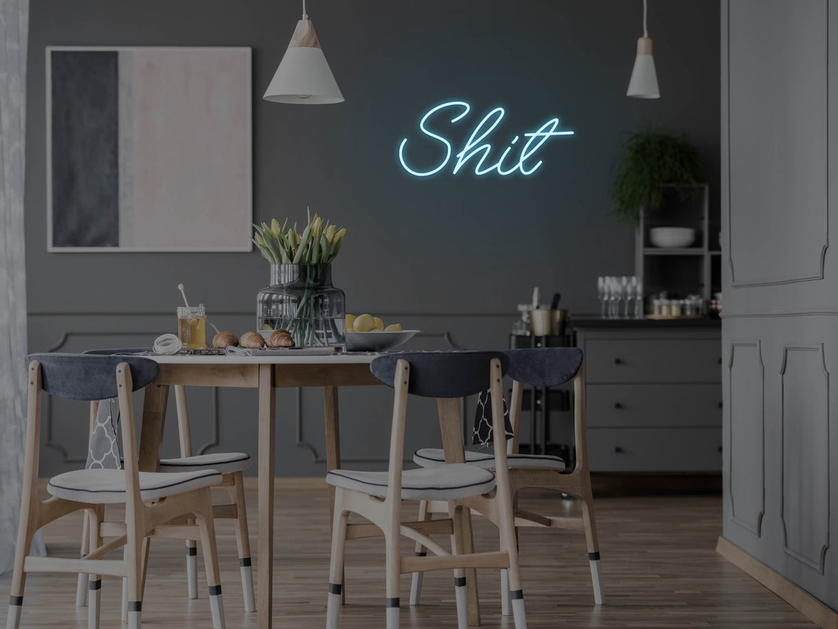 Shit LED Neon Sign