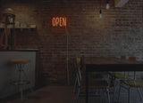 Simple Open LED Neon Sign