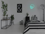 Skull Wall Mounted Liquid Neon Sign